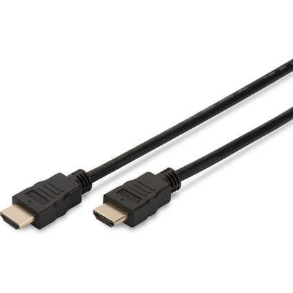 DIGITUS Cble HDMI pour moniteur,fiche mle 19 broches -