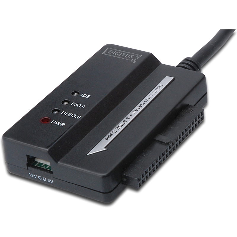 DIGITUS Câble adaptateur disque dur IDE et SATA - USB 3.0 DA-70325
