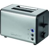 CLATRONIC toaster  2 tranches TA 3620, noir / acier inox