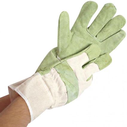 HYGOSTAR Gants de travail "WORK", XXL, cuir crote