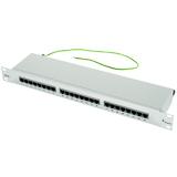 Telegrtner panneau de brassage 19", cat.5e, 24x RJ45,blind