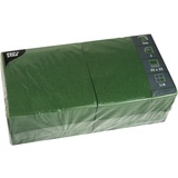 PAPSTAR Serviettes, 320 x 320 mm, 3 couches, vert fonc