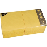 PAPSTAR Serviettes, 320 x 320 mm, 3 couches, jaune
