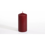 PAPSTAR bougie cylindrique, diamtre: 50 mm, bordeaux