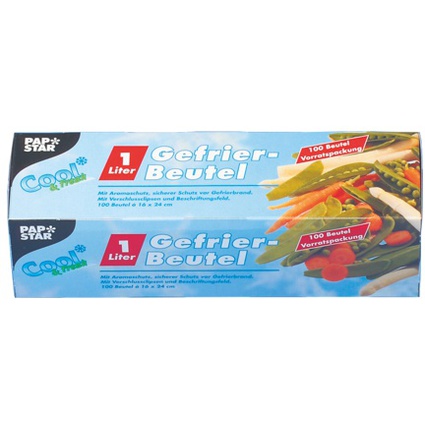 STARPAK Sachet conglation 1 litre, 160 x 240mm, transparent