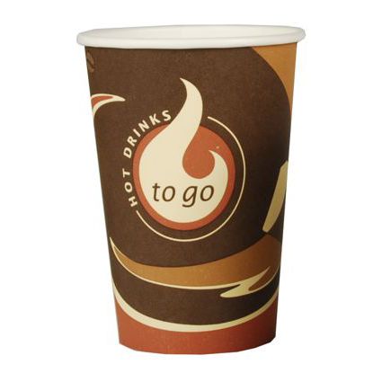 STARPAK Gobelet pour caf en papier dur "Coffee To Go",0,3 l