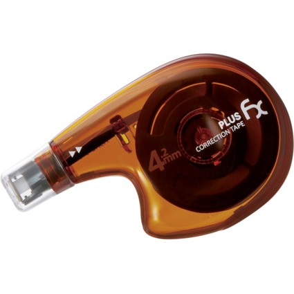 PLUS JAPAN Roller correcteur "FX", 4,2 mm x 10 m, orange
