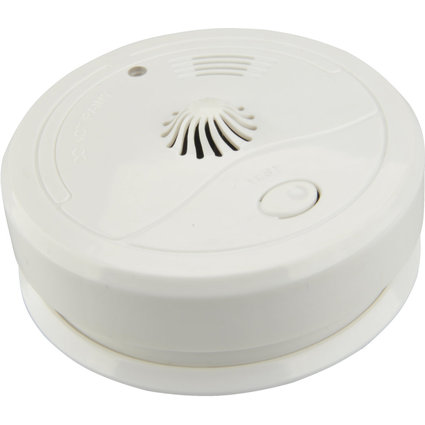 uniTEC Dtecteur de chaleur, blanc, signal d'alarme: 85 dB