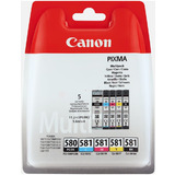 Canon encre multipack pour Canon Pixma, PGI-580/CL-581