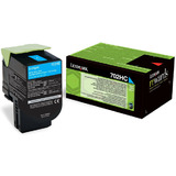 LEXMARK toner rechargé pour LEXMARK CS310DN, cyan, HC