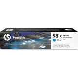 hp encre hp 981X pour Pagewide color 556dn, cyan