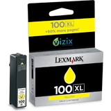 LEXMARK encre No.100XL pour LEXMARK S305, jaune