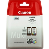 Canon multipack pour canon PIXMA IP2850, PG-545/CL-546