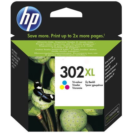 hp Encre hp 302XL pour DeskJet 1110, 3 couleurs