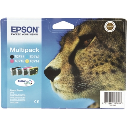 EPSON Encre pour EPSON Stylus D78, DURABrite Ultra multipack