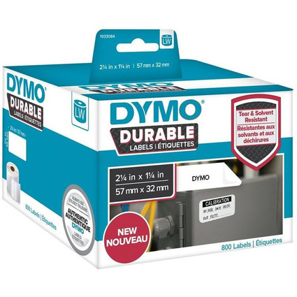 DYMO Etiquette pr-dimensione rsistante, 57 x 32 mm