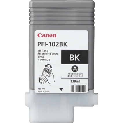Canon Encre pour canon IPF500/IPF600/IPF700, noir