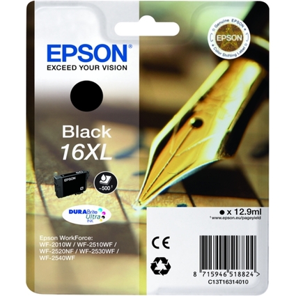 EPSON Encre pour EPSON WorkForce 2010/2510, noir, XL