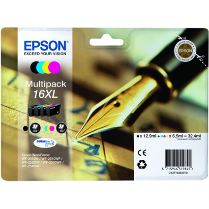 EPSON Encre pour EPSON WorkForce 2010/2510, multipack XL