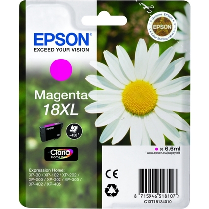 EPSON Encre pour EPSON Expression XP-30/XP102, magenta, XL