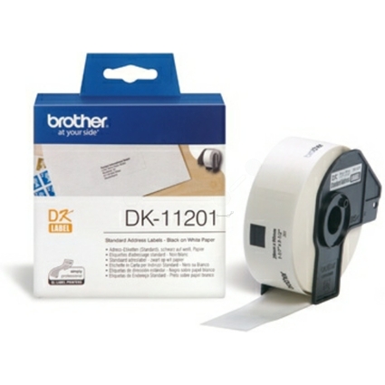 brother DK-11201 Etiquettes d'adresse, 29 x 90 mm