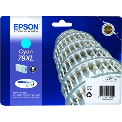 EPSON Encre pour EPSON WorkForcePro WF-5620DWF,cyan, HC