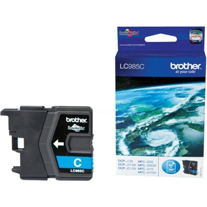 brother Encre pour brother DCP-J125/DCP-J315W, cyan