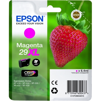 EPSON Encre 29XL pour EPSON Expression Home XP-235, magenta
