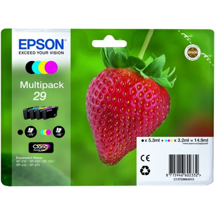 EPSON Encre 29 pour EPSON Expression Home XP-235, multipack