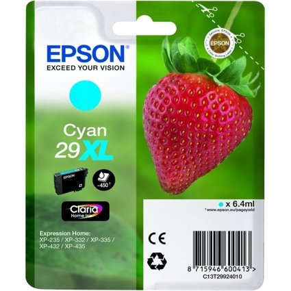 EPSON Encre 29XL pour EPSON Expression Home XP-235, cyan