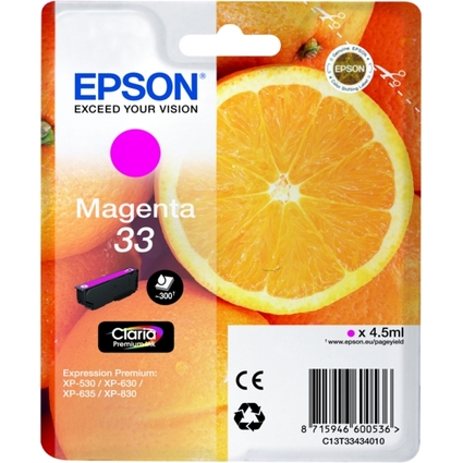 EPSON Encre pour EPSON Expression XP-530, magenta