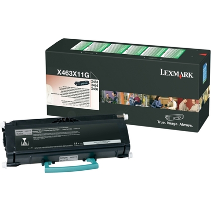 LEXMARK Toner recharg pour LEXMARK X463/X466, noir, HC