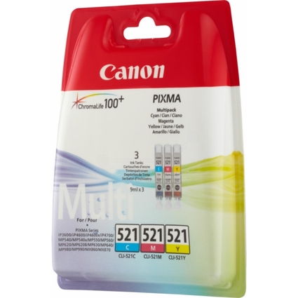 Canon Multipack pour Canon PIXMA iP4600, CLI-521