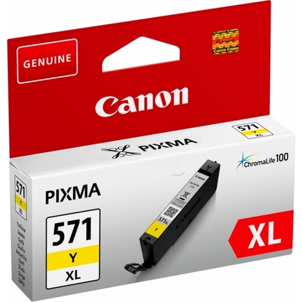 Canon Encre pour Canon PIXMA MG5700, CLI-571, jaune, HC