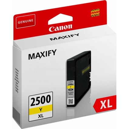 Canon Encre PGI-2500XL pour Canon Maxify, IB/MB, jaune XL