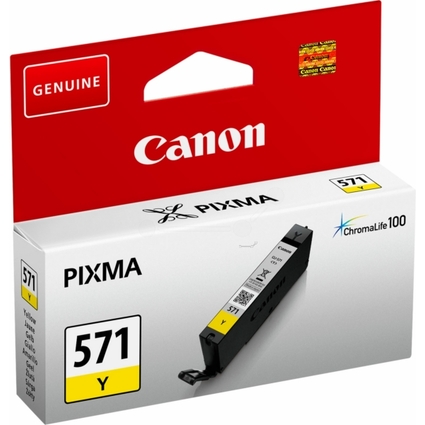Canon Encre pour Canon PIXMA MG5700, CLI-571, jaune