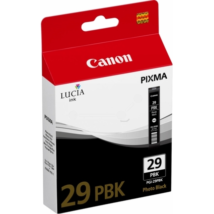 Canon Tinte PGI-29 fr Canon Pixma Pro, foto schwarz