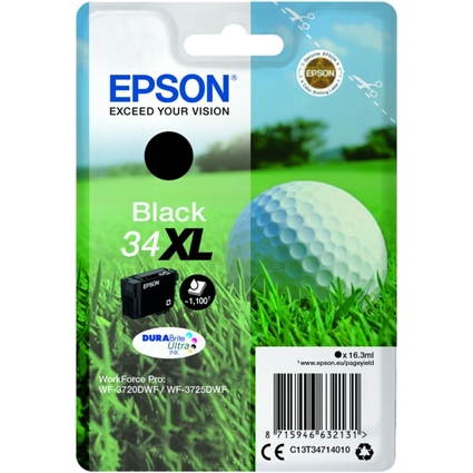 EPSON Encre pour EPSON WorkForcePro 3720/3725, noir, XL