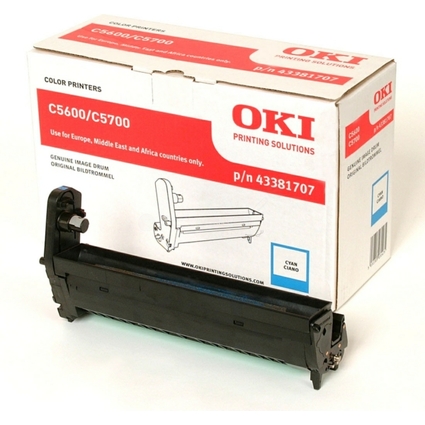 OKI Tambour pour OKI C5600/C5600N/C5700/C5700N, cyan