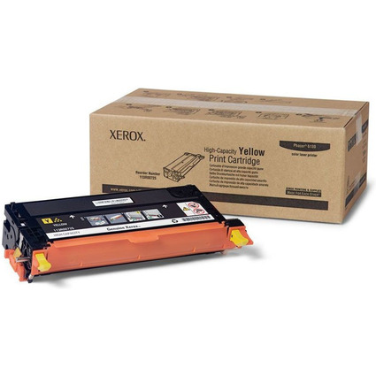 XEROX Toner pour XEROX Phaser 6180, jaune, HC