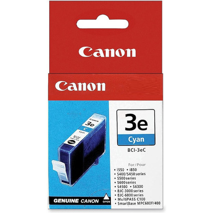 Canon Encre pour Canon BJC3000/BJC6000/S400/S450, cyan
