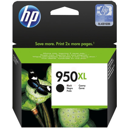 hp Encre hp 950XL pour OfficeJet Pro 8100, noir