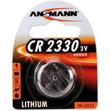 ANSMANN pile bouton en lithium CR2330, 3,0 Volt, blister
