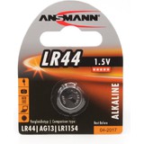 ANSMANN pile bouton alcaline "LR44", 1,5 volt (V13GA)