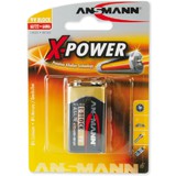 ANSMANN pile alcaline "X-Power", e-bloc 9V
