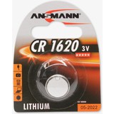ANSMANN pile bouton en lithium "CR1620", 3,0 Volt, blister