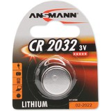 ANSMANN pile bouton en lithium "CR2032", 3,0 Volt, blister