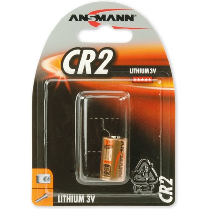 ANSMANN Pile pour appareil-photo lithium "CR2", 3 volt,