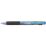 TOMBOW stylo  bille 4 couleurs Reporter4, bleu-transparent