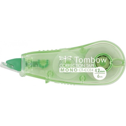 TOMBOW Roller correcteur jetable MONO CT-CCE4, 4,2 mm x 6 m